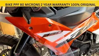 KTM 390 Adventure  Bike PPF | KTM Adventure 390 Modifications | Paint Protection Film | Karol Bagh