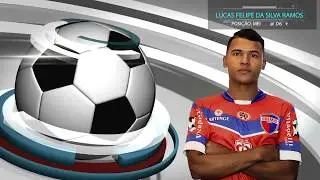 LUCAS SILVA / VOLANTE / 17 ANOS - Jogadas * Gols