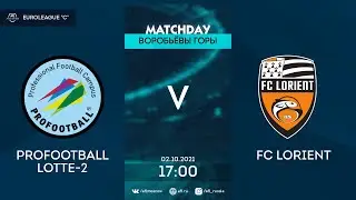 AFL21. Euroleague C. 1/4 final. Profootball Lotte-2-FC Lorient