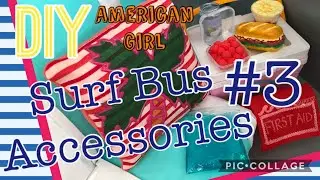 DIY - How to make - Joss Surf Bus Accessories #3