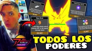 🚨TODOS LOS PODERES DE KURAMA EN ANIME FIGHTING SIMULATOR ENDLESS ROBLOX