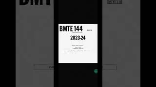 bmte 144 ignou solved assignment 2023-24-25 WhatsApp:- 8603418154. Order Now. In English and Hindi