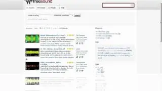 Soundscape - Content Based Search