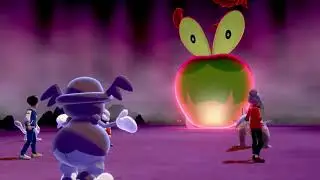 shiny applin in pok&eacute;mon shield raid den