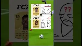 Wtf EA 😂 Vini Jr. *official* FC26 Rating 😅 #fifa #fifa26 #fc26 #eafc26 #fifamemes #fc26ratings