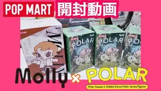 RoseDog│【POP MART 開封動画】│☆Polar Season 2 &Baby Molly Winter Fit Check  ぬいぐるみ