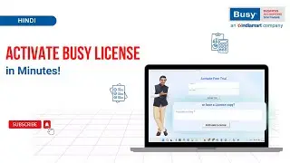 BUSY License Activation 🔑 Super Easy & Fast | Step-by-Step Guide for MSMEs | Hindi