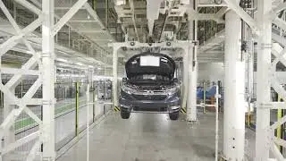 Сборка автомобилей Honda Motor Co , Ltd  Авто Завод Сайтама Сейсакушо Йории