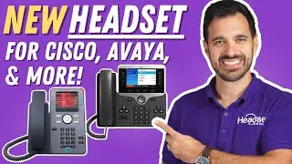 Новая беспроводная гарнитура для телефонов Cisco, Avaya и Polycom