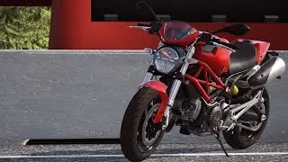Ducati Monster 696 2014 - DUCATI - 90th Anniversary - Test Ride Gameplay (PC HD) [1080p60FPS]