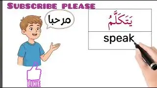 Daily Arabic verbs for beginners 