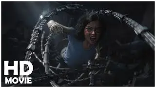 Alita vs Grewishka - Best Scene - Movie ClipHD [2019]