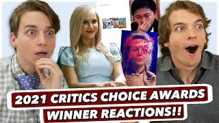 2021 Critics Choice Awards REACTION!!