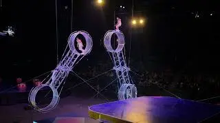 Navas Troupe (Double wheel of destiny) Ringling Brothers Circus 2023