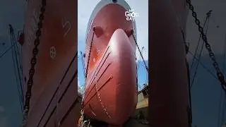 The Genius Engineering Behind the Ship's Bulbous Bow #shorts