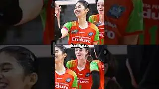 Megawati berhasil mengunci kemenangan Pertamina Enduro #shortvideo #volleyball #shots #proliga