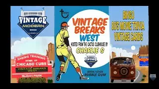 Vintage and Modern Breaks Live: 1/7/26 VB West FINALE #livebreaks
