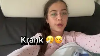 Ich bin krank (krank sein Vlog) Fu&szlig;ball+Skincare+Zeugnis🎉
