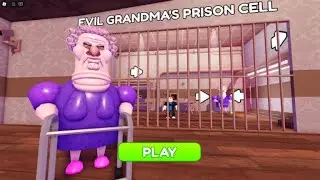 ESCAPE EVIL GRANDMA! FIRST PERSON OBBY roblox Gameplay Walkthrough No Death 4K