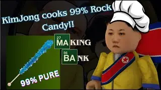 KimJong Cooks 99% Pure Blue Rock Candy in Cook Candy!