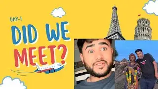 First YouTube Vlog 🔥 | I Went to Meet RoamingWithVinu (Did We Meet?) Day-1