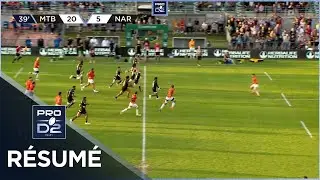 PRO D2 - R&eacute;sum&eacute; US Montauban-RC Narbonnais: 48-40 - J29 - Saison 2021/2022