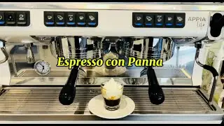 HOW TO MAKE ESPRESSO CON PANNA