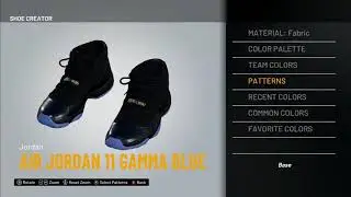 NBA 2K21 Shoe Creator: Air Jordan 11 &ldquo;Gamma Blue&rdquo;