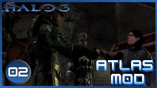 Halo MCC Mission 3 (Halo 3 Atlas Mod) (60Fps) (No Commentary)