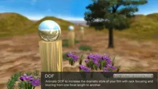 iClone3 Functional Demo - DOF (Depth of Field)