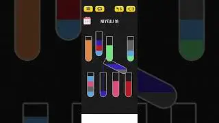 2023 Water Sort Level 16 Walkthrough Solution Android/iOS