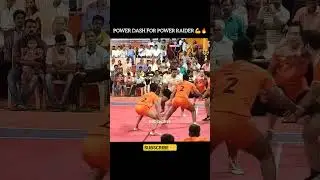 POWER DASH FOR POWER RAIDER 💪🔥 #shorts #kabaddi #kabbadi #kabadi
