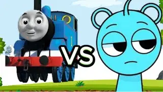 Thomas Train vs Sprunki buttle coffin dance music
