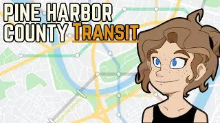 Discover the Beautiful Vistas of Pine Harbor County | Cities Skylines 2 First Person Tram Ride