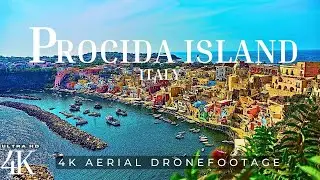 PROCIDA Island  🇮🇹  Italy in 4K ULTRA HD | Drone footage