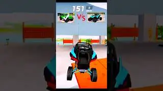 Thar vs Polaris RZR Pro XP Jump Test Challenge | Extreme Car Driving Simulator 🚗🔥#shots