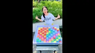 Solving a challenge puzzle ball game smart moves in rainbow order level 154