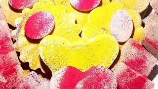 Super soft and extremly dusty &hearts;️💛 gymchalk reform crush/ASMR/oddly satisfying/pls subscribe 🙏