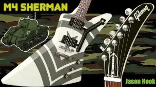 What's That On the Front? 2012 Gibson Jason Hook Signature M4 Sherman Explorer | Review + Demo