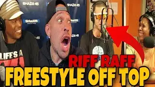 FIRST time REACTION to RIFF RAFF Freestyling off the top on SWAY!