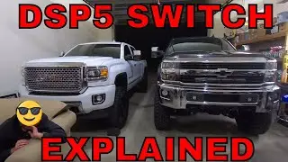 DSP5 switch explained for LML and towing