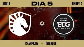 Team Liquid x EDward Gaming (Mapa 1: Bind) | VALORANT Champions Istanbul