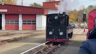 PE Cottbus - Dampfbetrieb mit zwei Dampfloks der PE