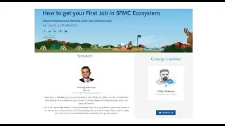 How to get your First Job in SFMC Ecosystem-Marketer Group (Marketing Cloud), Sawai Madhopur, India