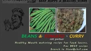 Green beans Masala curry with tomato (Tasty Green beans curry)  (making Green beans masala curry)
