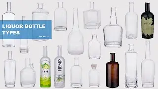 Wholesale Custom Empty Unique Glass Liquor Bottles Free Sample Spirits Bottles with Factory Price
