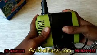 Tank cleaner water pump