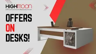 Best Office Reception Desk in Dubai | Modern & Luxury Reception Counters | Highmoon Office Furniture