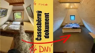 Zázrak nebo pracovitost? Přestavba ložnice na chatě!