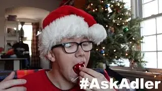Eating Christmas Ornaments?! #AskAdler